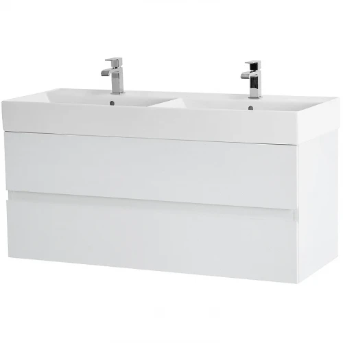 Тумба под раковину Cezares Molveno 46 120 MOLVENO 46-120-2C-SO-2-BG подвесная Bianco Ghiaccio МДФ / ЛДСП