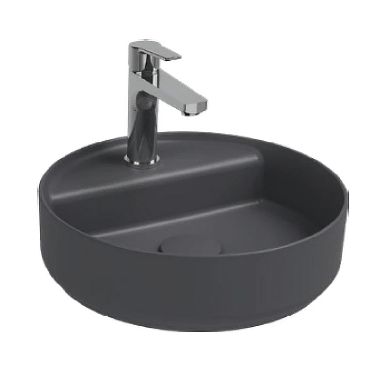 Раковина Isvea Infinity 36 10NF65042SV-2C цвет Антрацит матовый
