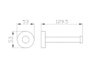 Держатель запасного рулона Wonzon & Woghand Easy WW-8106 цвет Хром