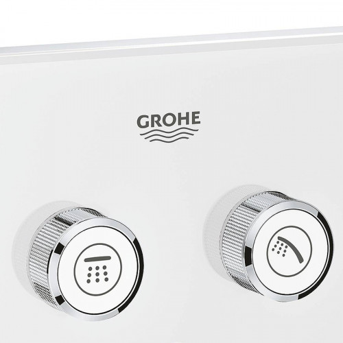 Смеситель для душа Grohe Grohtherm SmartControl 29156LS0 с термостатом Белая луна латунь встраиваемый