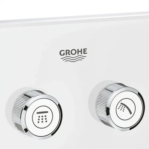 Смеситель для душа Grohe Grohtherm SmartControl 29156LS0 с термостатом Белая луна латунь встраиваемый