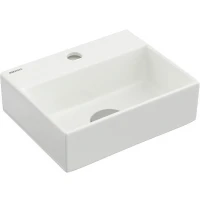 Раковина Berges Small 29 182012 Белая глянцевая фарфор подвесная, накладная