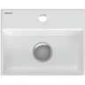 Раковина Berges Small 29 182012 Белая глянцевая фарфор подвесная, накладная