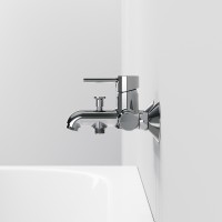 Смеситель для ванны Laparet Miniliada N2039602LPT Хром латунь на стену