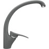Смеситель для кухни Ulgran Classic U-001-309 Темно-серый латунь