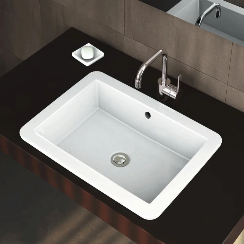 Раковина Ideal Standard Strada 59 K078001 Euro White фарфор полувстраиваемая