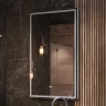 Зеркало Vigo Roberta Luxe 60 293 с подсветкой с бесконтактным выключателем с диммером с подогревом и часами
