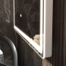 Зеркало Vigo Roberta Luxe 60 293 с подсветкой с бесконтактным выключателем с диммером с подогревом и часами