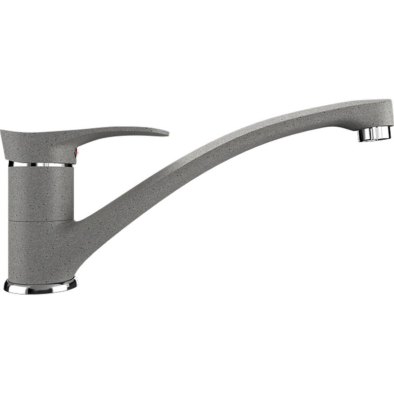Смеситель для кухни Ulgran Classic U-003-310 Серый латунь