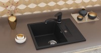 Смеситель для кухни Ulgran Classic U-003-310 Серый латунь