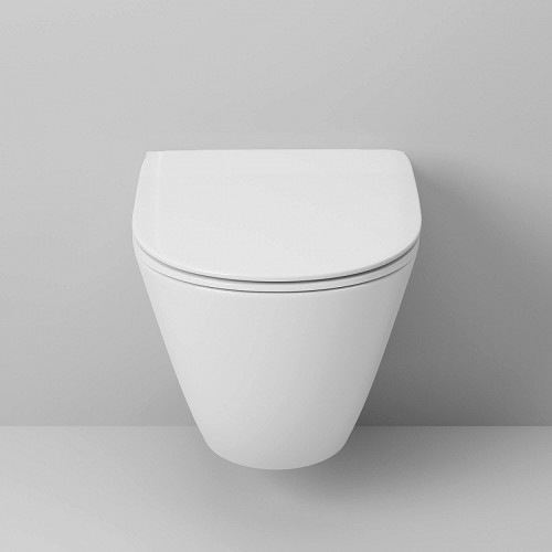 Унитаз Grossman Tornado GR-4411SQ подвесной Белый с сиденьем Микролифт фаянс подвесной