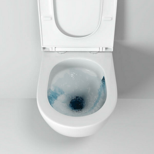 Унитаз Grossman Tornado GR-4411SQ подвесной Белый с сиденьем Микролифт фаянс подвесной