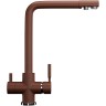 Смеситель для кухни Ulgran Classic U-016-307 Терракот латунь