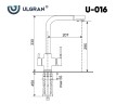 Смеситель для кухни Ulgran Classic U-016-307 Терракот латунь