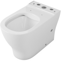 Унитаз компакт Owl 1975 Tid Cirkel-G OWLT190702 без бачка с сиденьем Микролифт фарфор напольный