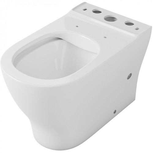 Унитаз компакт Owl 1975 Tid Cirkel-G OWLT190702 без бачка с сиденьем Микролифт фарфор напольный