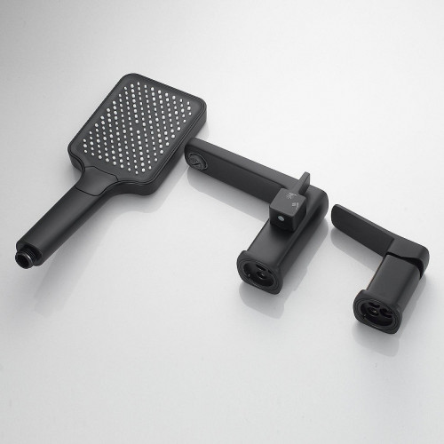 Смеситель на борт ванны Shevanik S99H S9912H цвет Черный