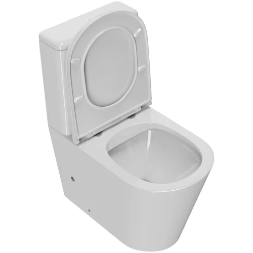 Унитаз компакт Point Виктория PN42061 с бачком и сиденьем Микролифт
