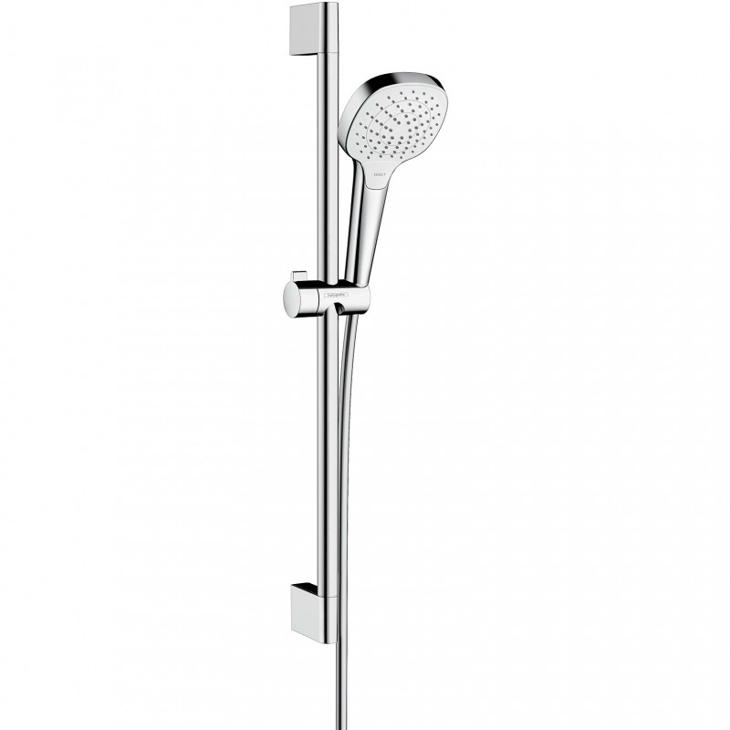 Душевой гарнитур Hansgrohe Croma Select S 26583400 Хром Белый пластик на стену