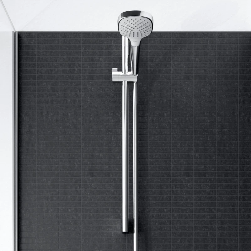 Душевой гарнитур Hansgrohe Croma Select S 26583400 Хром Белый пластик на стену