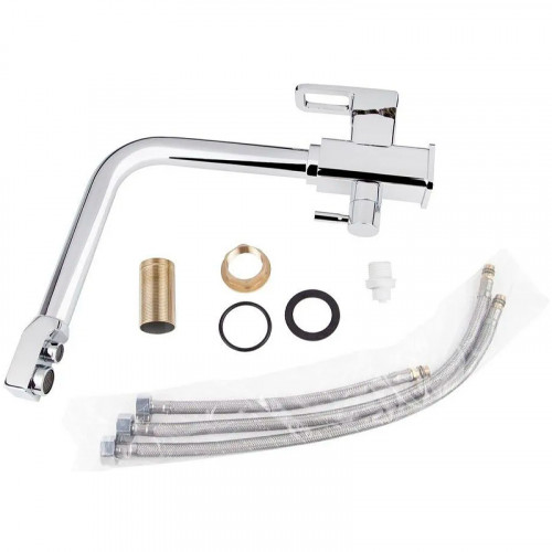 Смеситель для кухни Viko V-5701 Хром латунь на столешницу