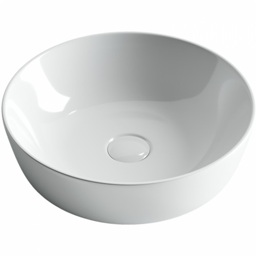 Раковина-чаша Ceramicanova Element 41 CN6013 Белая фаянс накладная