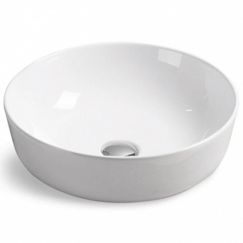 Раковина-чаша Ceramicanova Element 41 CN6013 Белая фаянс накладная