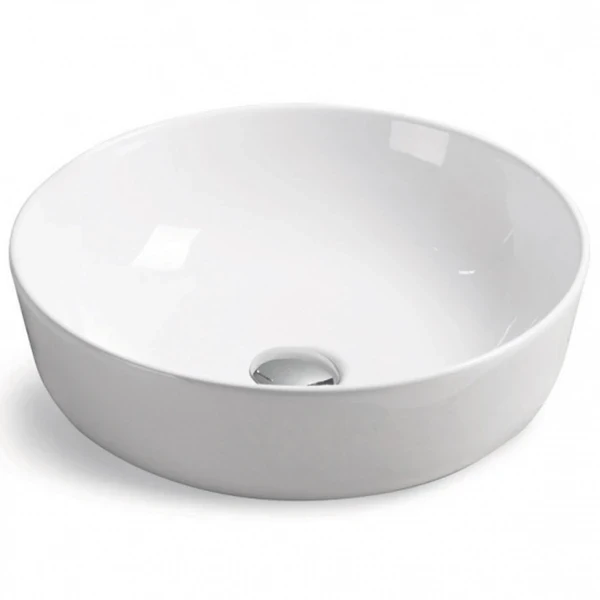 Раковина-чаша Ceramicanova Element 41 CN6013 Белая фаянс накладная