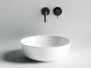 Раковина-чаша Ceramicanova Element 41 CN6013 Белая фаянс накладная