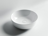 Раковина-чаша Ceramicanova Element 41 CN6013 Белая фаянс накладная