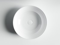 Раковина-чаша Ceramicanova Element 41 CN6013 Белая фаянс накладная