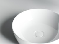 Раковина-чаша Ceramicanova Element 41 CN6013 Белая фаянс накладная