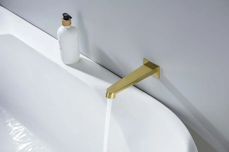 Излив для смесителя Aquatek Оберон AQ1241BG цвет Золото шлифованное