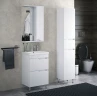 Зеркало со шкафом Corozo Теона 50 R SD-00001514 Белое