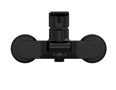 Смеситель для ванны Cersanit Brasko Black 63108 Черный матовый латунь на стену