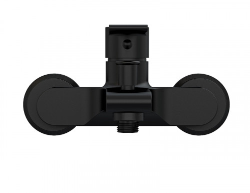 Смеситель для ванны Cersanit Brasko Black 63108 Черный матовый латунь на стену