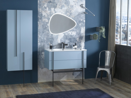 Тумба под раковину Jacob Delafon Nouvelle Vague 100 EB3032-G1C подвесная Белый лак МДФ / ЛДСП