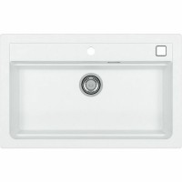 Кухонная мойка Alveus Granital Atrox 40 Arctic G11 790x500 1140443 Белая искусственный камень (литьевой мрамор) встраиваемая сверху, встраиваемая снизу