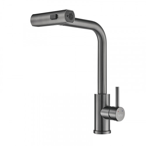 Смеситель для кухни Raffine F203T цвет Оружейная сталь