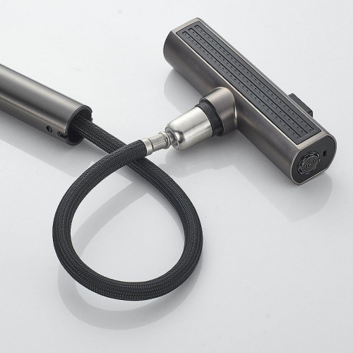 Смеситель для кухни Raffine F203T цвет Оружейная сталь