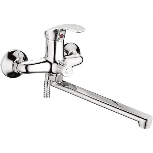 Смеситель для ванны Ledeme H36 2236L универсальный Хром латунь на стену