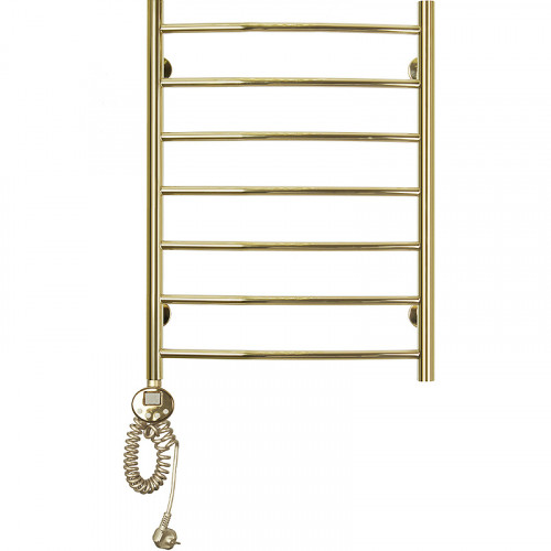 Электрический полотенцесушитель Domoterm Калипсо П7 500x700 EL Золото нержавеющая сталь