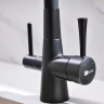 Смеситель для кухни Lemark Comfort LM3075BL085 Черный матовый латунь