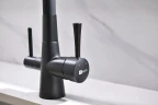 Смеситель для кухни Lemark Comfort LM3075BL085 Черный матовый латунь