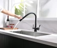 Смеситель для кухни Lemark Comfort LM3075BL085 Черный матовый латунь