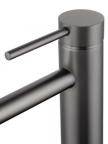 Смеситель для раковины Wonzon & Woghand Stick WW-88239017-BGM цвет Темный графит