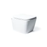 Унитаз Charus Torre Bianca EWC700-114W Alva Rimless подвесной цвет Белый с сиденьем Микролифт