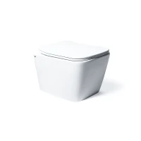 Унитаз Charus Torre Bianca EWC700-114W Alva Rimless подвесной цвет Белый с сиденьем Микролифт