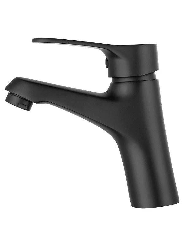 Смеситель для раковины Wonzon & Woghand WW-A40212-MB цвет Черный матовый