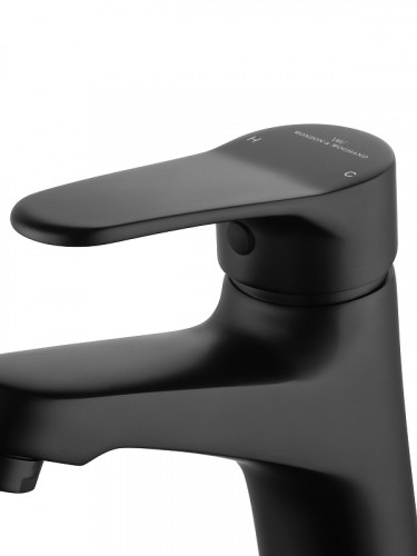 Смеситель для раковины Wonzon &amp; Woghand WW-A40212-MB цвет Черный матовый